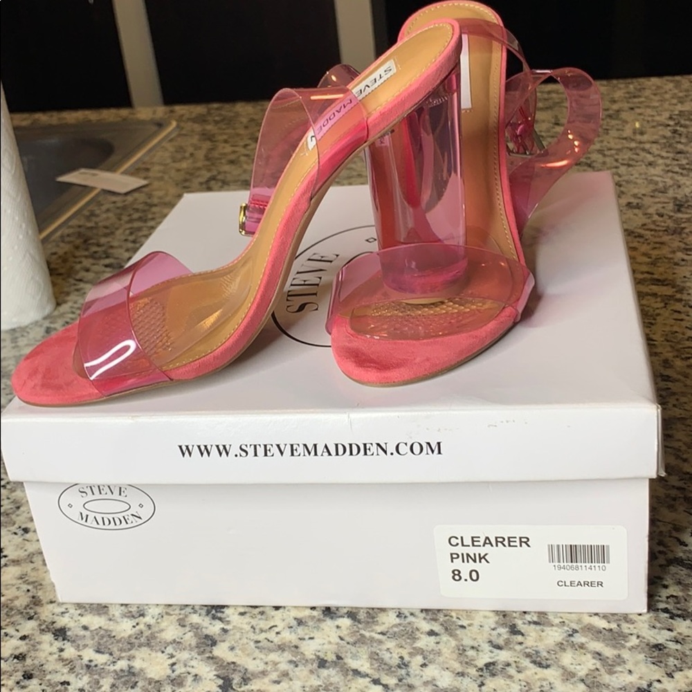 Pink Steve Madden heels